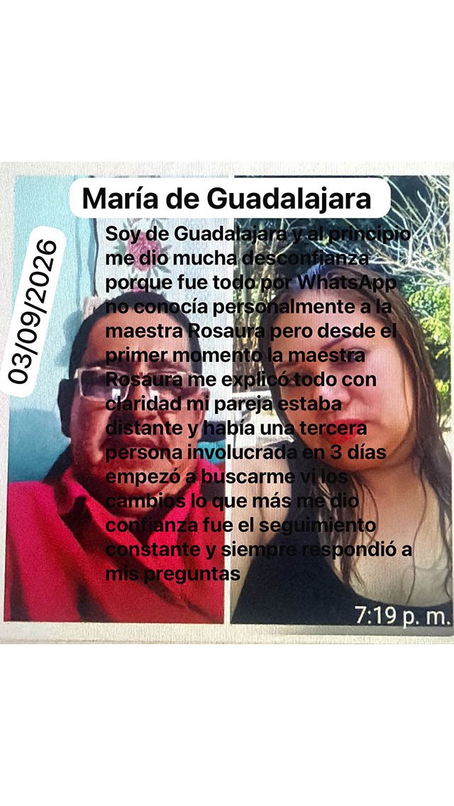 maestra del amor Rosaura
